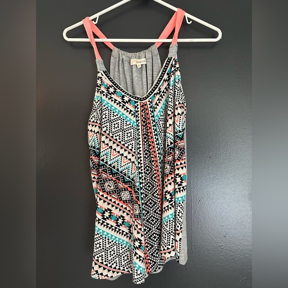Rewind Tops - 🌟2/$10🌟Rewind tribal print racerback tank